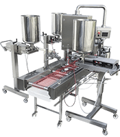beldos depositors, depositor ,mini-fill, filling machine, injecting machine , cake lines, semi-automatic cake production, cake production, production of cakes , custom made, slicing of cakes, syrup spraying of cakes, icing of cakes, icing of middle layers, top icing of cakes, side icing of cakes, decoration of cakes, artisanal bakery, industrial bakery, cakes decoration , cake production , machine for cakes