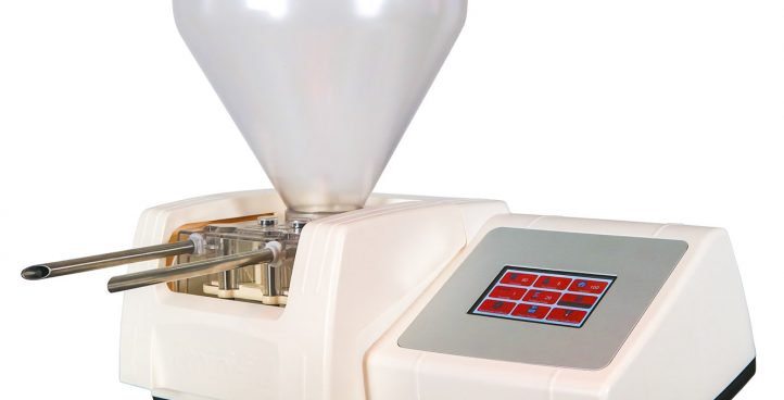 Beldos , mini-fill , filling machine , injecting machine , decoration , depositing of cake batter , depositing of muffins , depositing of jam , depositing of jelly , depositing of fruit filling, depositing of cream , depositing of mousse, depositing of meringue,depositing of yoghurt , depositing of soup,depositing of sauce, depositing of potato puree, depositing of minced meat, depositing of salad, depositing of macaroons ,injection of eclairs, injection of berliners, injection of profiteroles,